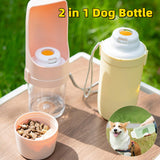 Portable Travel Dog Water Bottle with Drinking Cup – Pet Water Dispenser for Outdoor Use