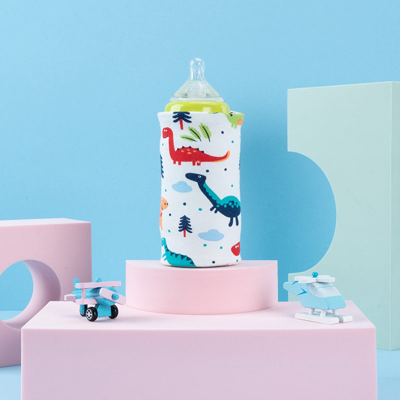 USB Baby Bottle Warmer Travel Insulated Cover – Portable Milk & Water Heater for Stroller