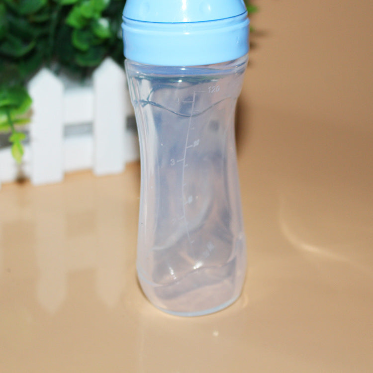 Baby Spoon Bottle Feeder – Silicone Squeeze Feeding Bottle for Infants & Toddlers