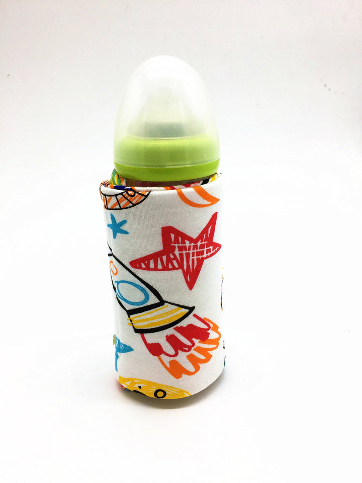 USB Baby Bottle Warmer Travel Insulated Cover – Portable Milk & Water Heater for Stroller