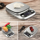 Digital Kitchen Food Scale – Stainless Steel Weighing Scale with 1g Precision (22lb Capacity)