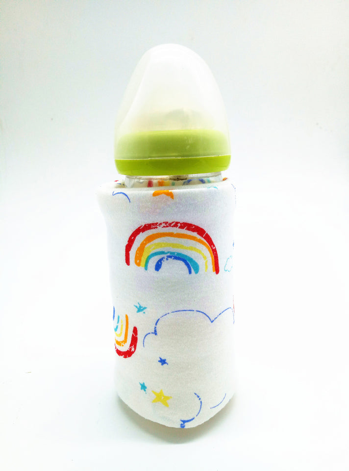 USB Baby Bottle Warmer Travel Insulated Cover – Portable Milk & Water Heater for Stroller