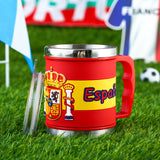 World Cup Soccer Fan Mug Souvenir