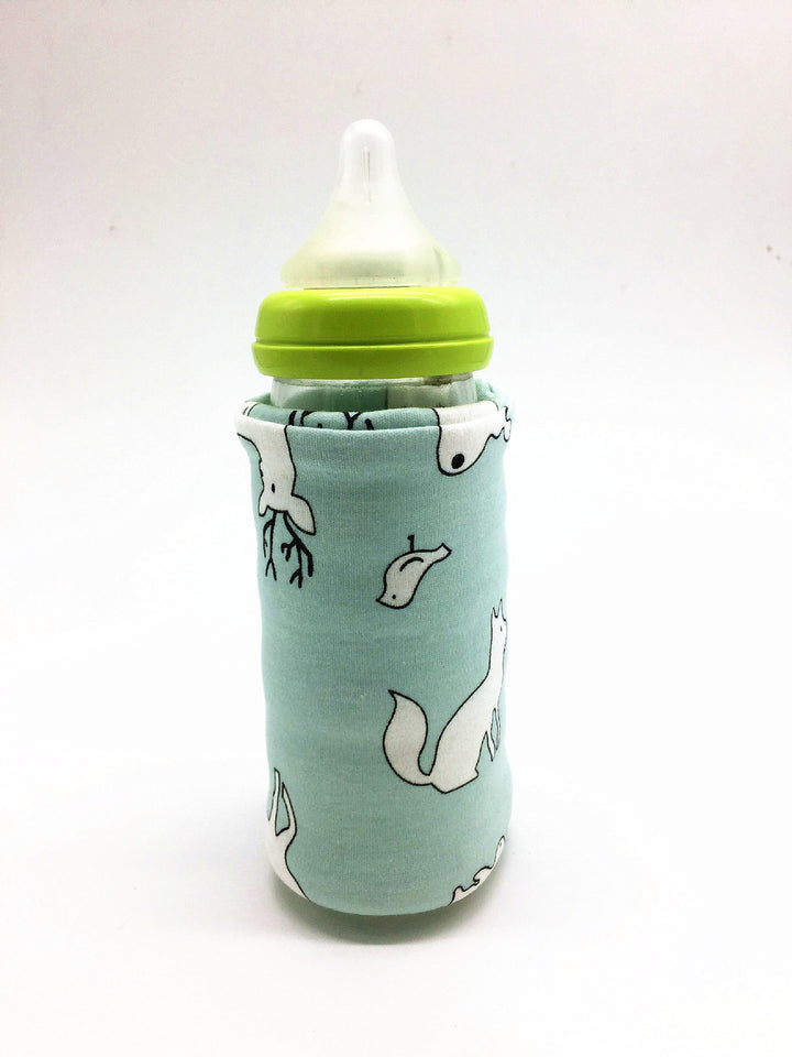 USB Baby Bottle Warmer Travel Insulated Cover – Portable Milk & Water Heater for Stroller