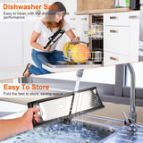 Stainless Steel Mandoline Food Slicer – Vegetable & Fruit Cutter with 5 Adjustable Blades