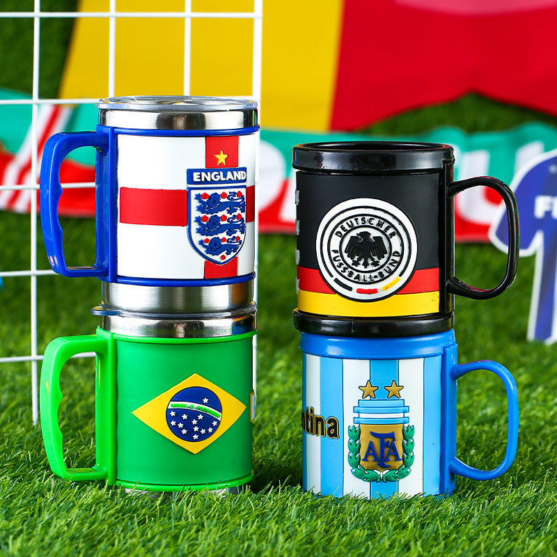 World Cup Soccer Fan Mug Souvenir