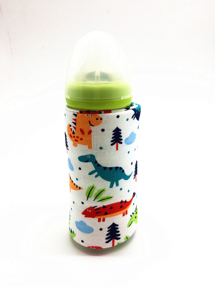 USB Baby Bottle Warmer Travel Insulated Cover – Portable Milk & Water Heater for Stroller